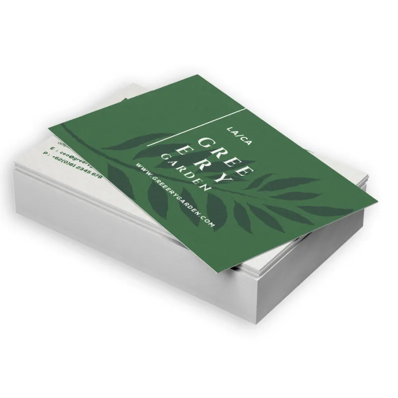 Business cards 13pt Enviro Uncoated