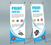 X-Frame Banners 13oz Matte Vinyl
